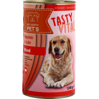 

Корм д/собак"MY HAPPY PETS"(гов.)1240 гр