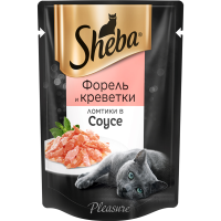 

Корм "ШЕБА ПЛЕЖЕР" (форель/креветки) 85г