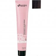 Крем-краска для волос «Sergio Professional» Color&Blonde 5.34, 100 мл