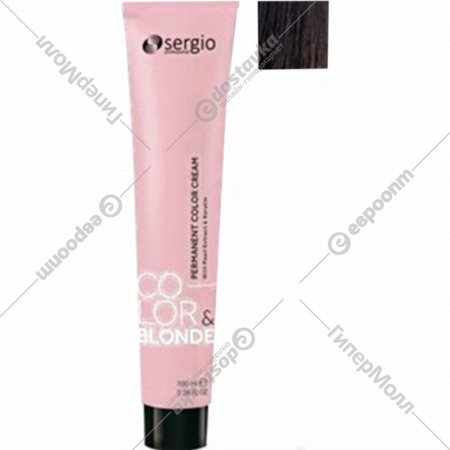 Крем-краска для волос «Sergio Professional» Color&Blonde 5.34, 100 мл