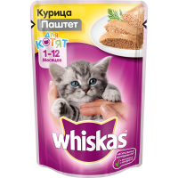 

Корм "ВИСКАС" (паштет курица) 85г