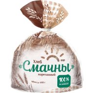 Хлеб Смачны подовый, нарезанный, 450 г