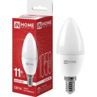Лампа светодиодная In Home LED-СВЕЧА-VC, 11Вт, 230В, Е14, 4000К