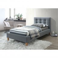 Кровать «Signal» Texas, серый/дуб, 90х200 см