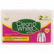 Мыло хозяйственное «Clean&White» против пятен, 120 г