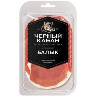 Продукт сырокопченый из свинины балык Черный Кабан нарезка, 95 г