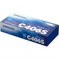 Картридж «Samsung» CLT-C406S/SEE, голубой