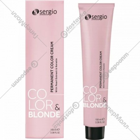Крем-краска для волос «Sergio Professional» Color&Blonde 6.1, 100 мл