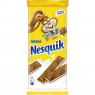 Шоколад «Nesquik» молочный, с молочной начинкой и кальцием, 90 г