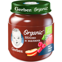 

Пюре "ГЕРБЕР ORGANIC"(ябл/мал) 125г