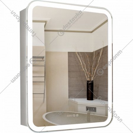 Шкаф в ванную «Silver Mirrors» Фиджи 60, LED-00002363