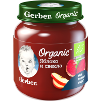 

Пюре "ГЕРБЕР ORGANIC" (ябл/свекл) 125г