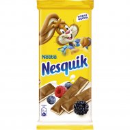 Шоколад «Nesquik» молочный, молочная начинка, ягоды и злаки, 90 г