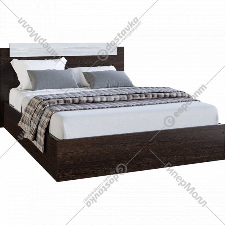 Кровать «Мебель Эра» Эко, венге/лоредо 0.9