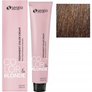 Крем-краска для волос «Sergio Professional» Color&Blonde 7, брауни, 100 мл