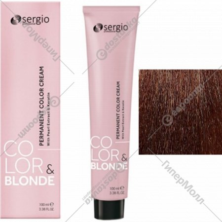 Крем-краска для волос «Sergio Professional» Color&Blonde 7.33, 100 мл