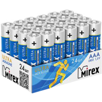 

Батарея"MIREX" R03 (AAA,LR03-B24) 24 шт