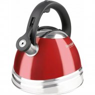 Чайник со свистком «Rondell» RDS-498, красный, 3 л