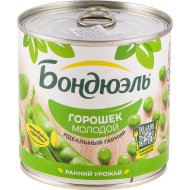 Горошек зеленый«BONDUELLE»(молодой)400