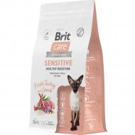 Корм для кошек «Brit» Care Sensitive Healthy Digestion, 5066148, индейка/ягненок, 1.5 кг