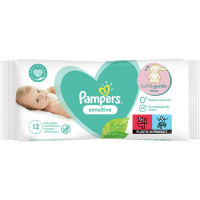 

Дет.влаж.салф."PAMPERS SENSITIVE"(12шт)