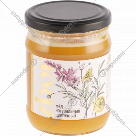 Мед натуральный «Медовый рай» Zbor, цветочный, 600 г