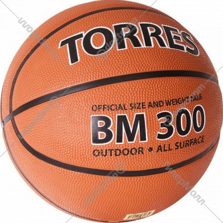 Баскетбольный мяч «Torres» BM300, B02016, размер 6