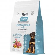 Корм для щенков «Brit» Care Puppy&Junior L Healthy Growth, 5066322, индейка/ягненок, 3 кг