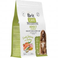 Корм для собак «Brit» Care Adult M Healthy Skin&Shiny Coat, 5066353, лосось/индейка, 3 кг