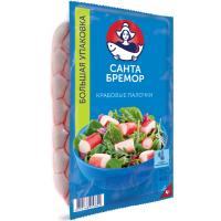 

Крабовые палочки "САНТА БРЕМОР"(зам)400г