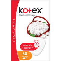 

Жен.г/прокл."KOTEX NORMAL" (50+10шт)