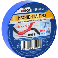 

Лента ПВХ "UNIBOB"(синяя,изоляционная)