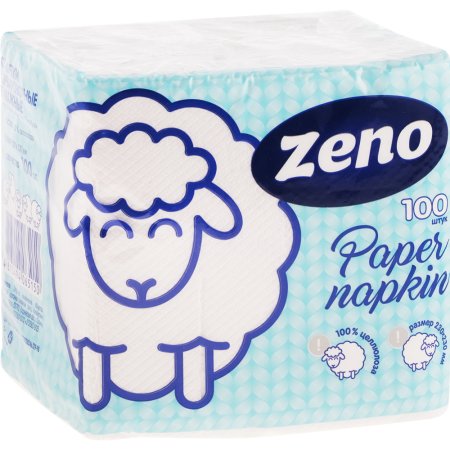 Салфетки Zeno 230х230 мм, 100 шт