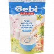 Каша молочная «Bebi Premium» гречневая с яблоком и абрикосом, 200 г