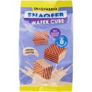 Батончик вафельный Snaq Fabriq неглазированный, со сливочным вкусом, 100 г