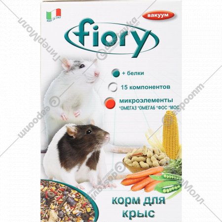 Корм для грызунов «Fiory» для крыс, 850 г