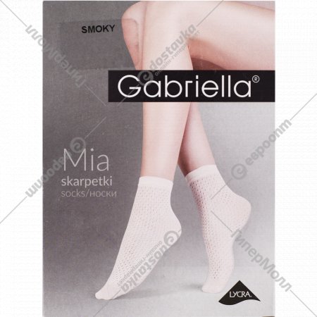 Носки женские «Gabriella» Mia, 20 den, размер 23-25, белый