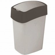 Контейнер для мусора «Curver» Flip Bin, графит, 10 л