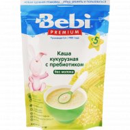 Каша безмолочная «Bebi Premium» кукурузная с пребиотиком, 200 г