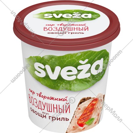 Сыр тво­рож­ный «SVEZA» Воз­душ­ный,со вкусом овощи гриль, 60 %, 150 г