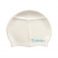 Шапочка для плавания «Phelps» Classic Silicone, SA131EU0909, белый