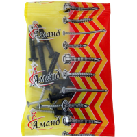 

Дюбель-гвоздь "АМАНД"(6х40 гриб, 10 шт)