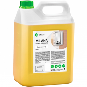 Крем-мыло жидкое «Milana» молоко и мед, 5 л