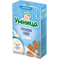

каша Умница гречнев.с 4 мес.молочн,200г.
