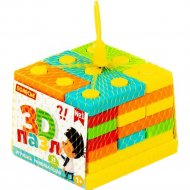 Игрушка развивающая Полесье 3D пазл №1, 23 элемента (в сеточке)