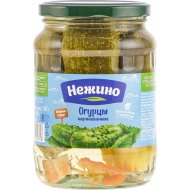 Огурцы маринованные «Нежино» 680 г