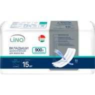 Вкладыши урологические для взрослых «Lino» Super Plus, 15х40 см, 15 шт