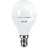 Лампа светодиодная «Astra» G45 7W E14, 3000K
