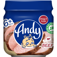 

Консервы "ANDY" (говядина) 80 г