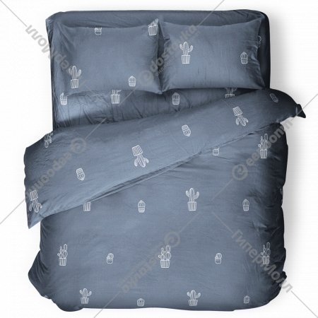 Комплект постельного белья «Samsara» Кактусы, двуспальный, 200-19